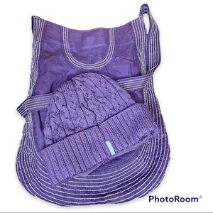 Purple Hat/Bag Bundle